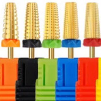 Buff 5 in 1 Carbide Nail Bit Gold C