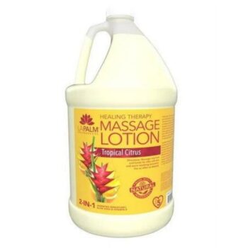 LA Palm Collagen Massage Lotion Tropical Citrus Gallon
