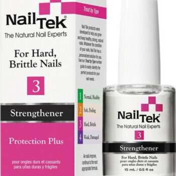 Nail Tek Protection Plus Strengthener 3 For Hard Brittle Nails