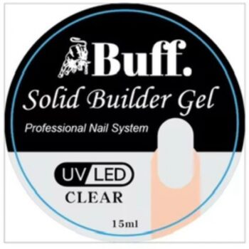 Buff Solid Builder Gel 15 ml Clear