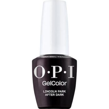 OPI GelColor Gel Nail Polish | Opaque Dark Black & Gray Crème UV Cure Gel Nail Polish | Vegan & Hema Free, Long Lasting, High Shine