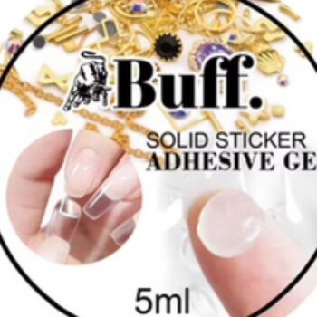 Buff Solid Adhesive Gel 5 ml Clear