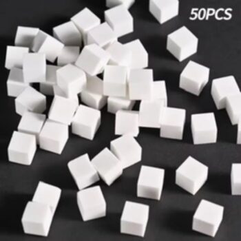 White Mini Square Sponge