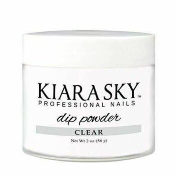 Kiara Sky Clear Powder for Dip Manicures 2 Ounces