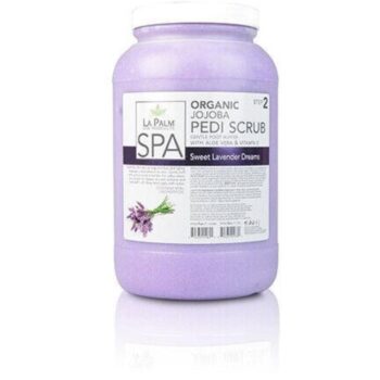 La Palm Jojoba Pedi Scrub Sweet Lavender Dreams 1 Gallon