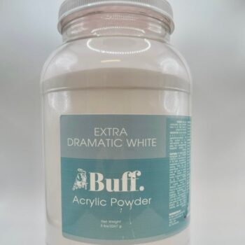 Buff Acrylic Powder Extra Dramatic White 5 lbs