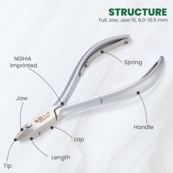 Nghia M-03 Stainless Steel Acrylic Nipper