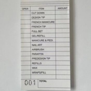 Ticket Book 100pages/pk