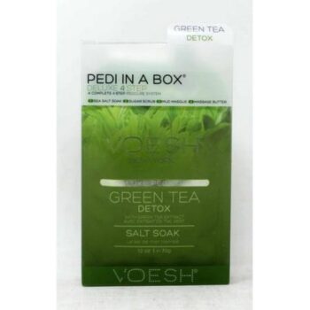 Voesh Pedi in a Box Green Tea Detox 4 step 1 Count