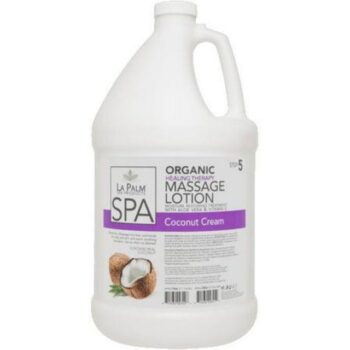 La Palm Collagen Massage Lotion Coconut Cream  1 Gallon
