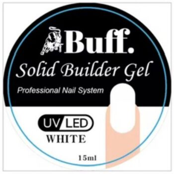 Buff Solid Builder Gel 15 ml White