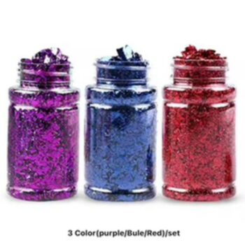 Nail Foil Flakes (3 Bottles)